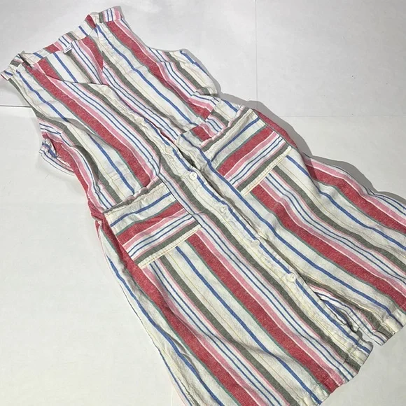Old Navy | Dresses | Old Navy Sleeveless Linen Dress Medium White Red Pink Green Pockets Summer | Poshmark Old Navy | Dresses | Old Navy Sleeveless Linen Dress Medium White Red Pink Green Pockets Summer | Poshmark